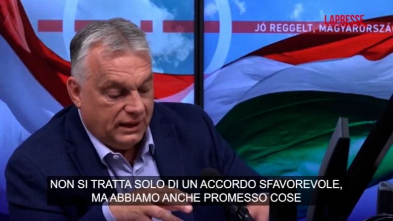 Dazi, Orban critico con von der Leyen: "Quello con Trump è un pessimo accordo"