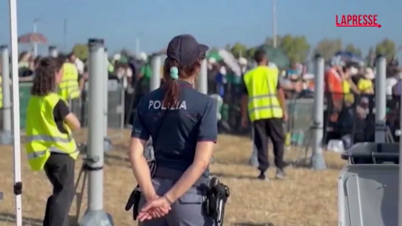 giubileo giovani aperti varchi in area gmg tor vergata