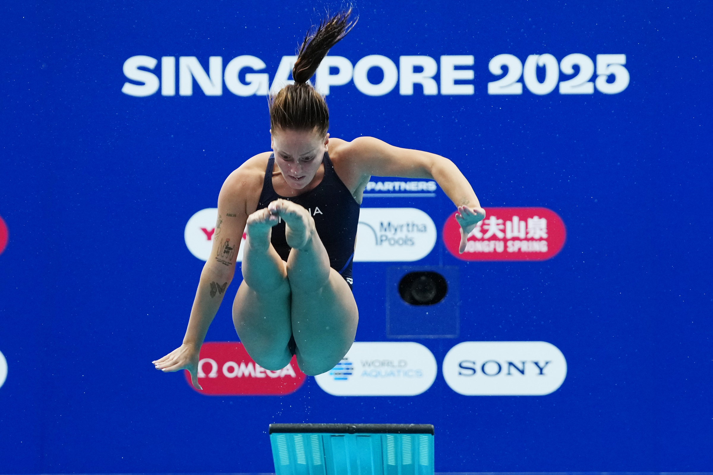 Tuffi, Mondiali: Chiara Pellacani bronzo nel trampolino da 3 metri Tuffi, Mondiali: Chiara Pellacani bronzo nel trampolino da 3 metri