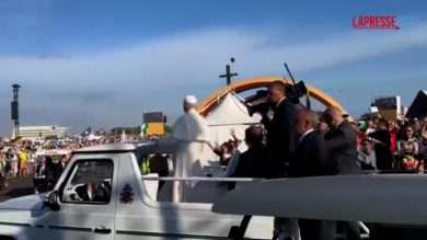 Giubileo dei Giovani, il saluto di Papa Leone prima della messa