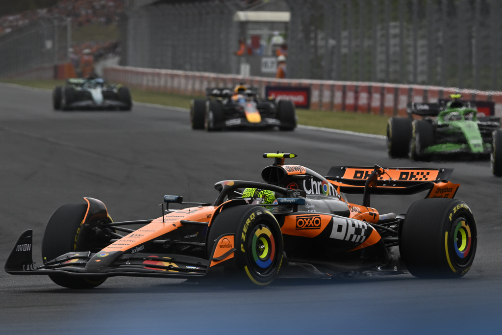 F1, Gp Ungheria: trionfo McLaren con Norris, Leclerc solo quarto dopo la pole