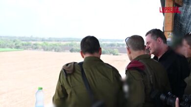 Gaza, il ministro della Difesa israeliano Katz in visita nella Striscia