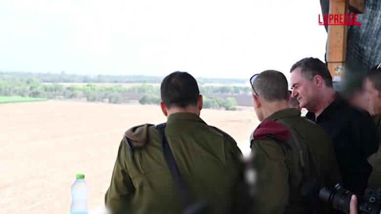 Gaza, il ministro della Difesa israeliano Katz in visita nella Striscia