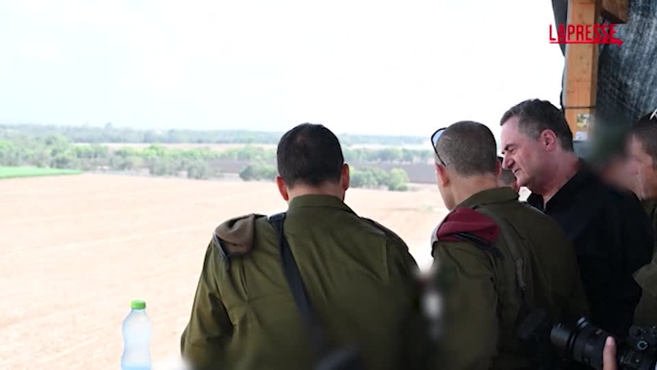 Gaza, il ministro della Difesa israeliano Katz in visita nella Striscia