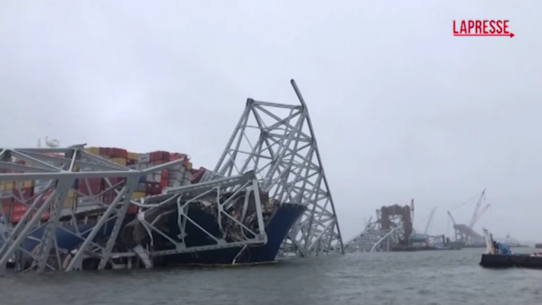 Baltimora, cargo contro ponte: proprietari nave fanno causa al costruttore