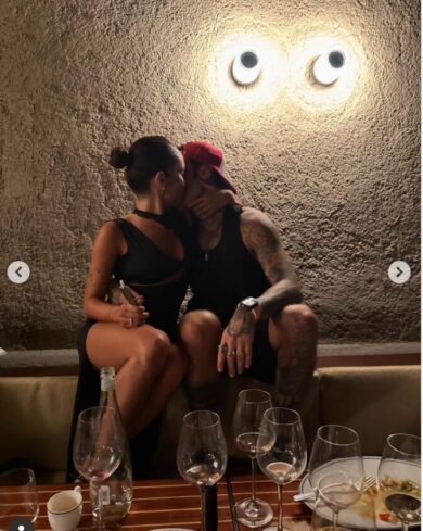 Fedez Giulia Honegger, il primo bacio