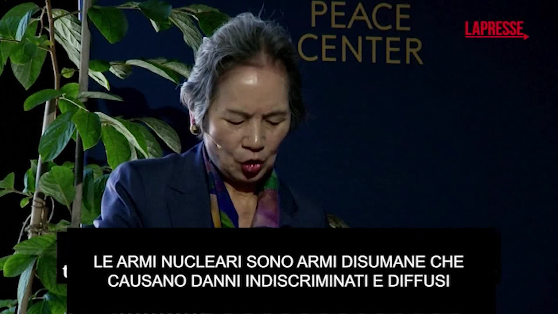 hiroshima l appello della sopravvissuta ascoltateci le armi nucleari sono la fine dell umanit224