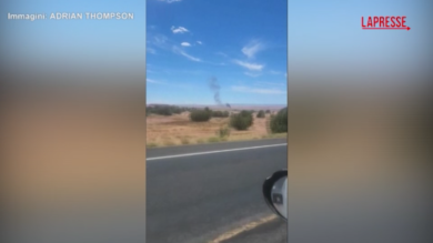 Arizona, aereo da trasporto medico si schianta e prende fuoco: 4 morti