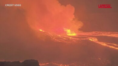 Hawaii, la nuova eruzione del vulcano Kilauea