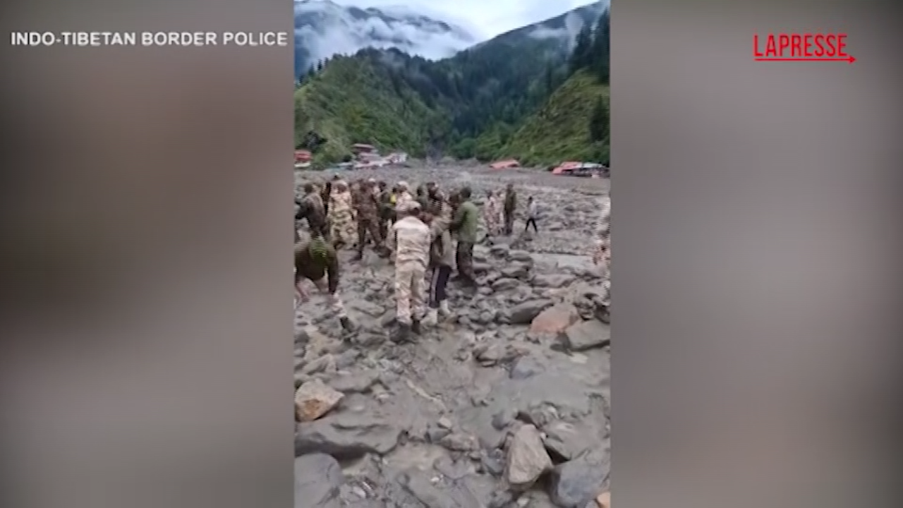 alluvione nel nord dell india almeno 4 morti e decine di dispersi