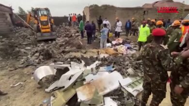 Kenya, eliambulanza precipita in una zona residenziale: il luogo dell'incidente