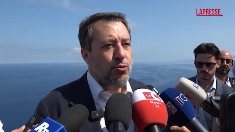 Ponte sullo Stretto, Salvini: "Festeggerò solo quando vedrò il primo treno passare"