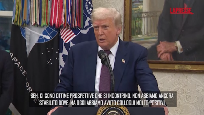 Ucraina, Trump: "Buone possibilità di un incontro a breve tra Putin e Zelensky"