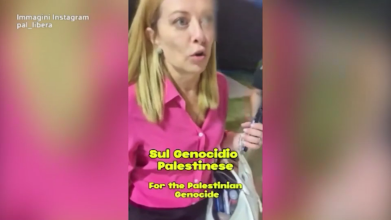 Gaza, video Meloni su profilo Pro-Pal: "Lavoro ogni giorno su genocidio palestinese"