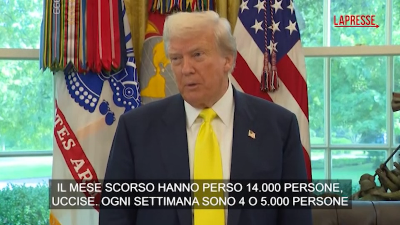 ucraina trump ora dipende da putin muoiono troppi giovani e non amo le lunghe attese