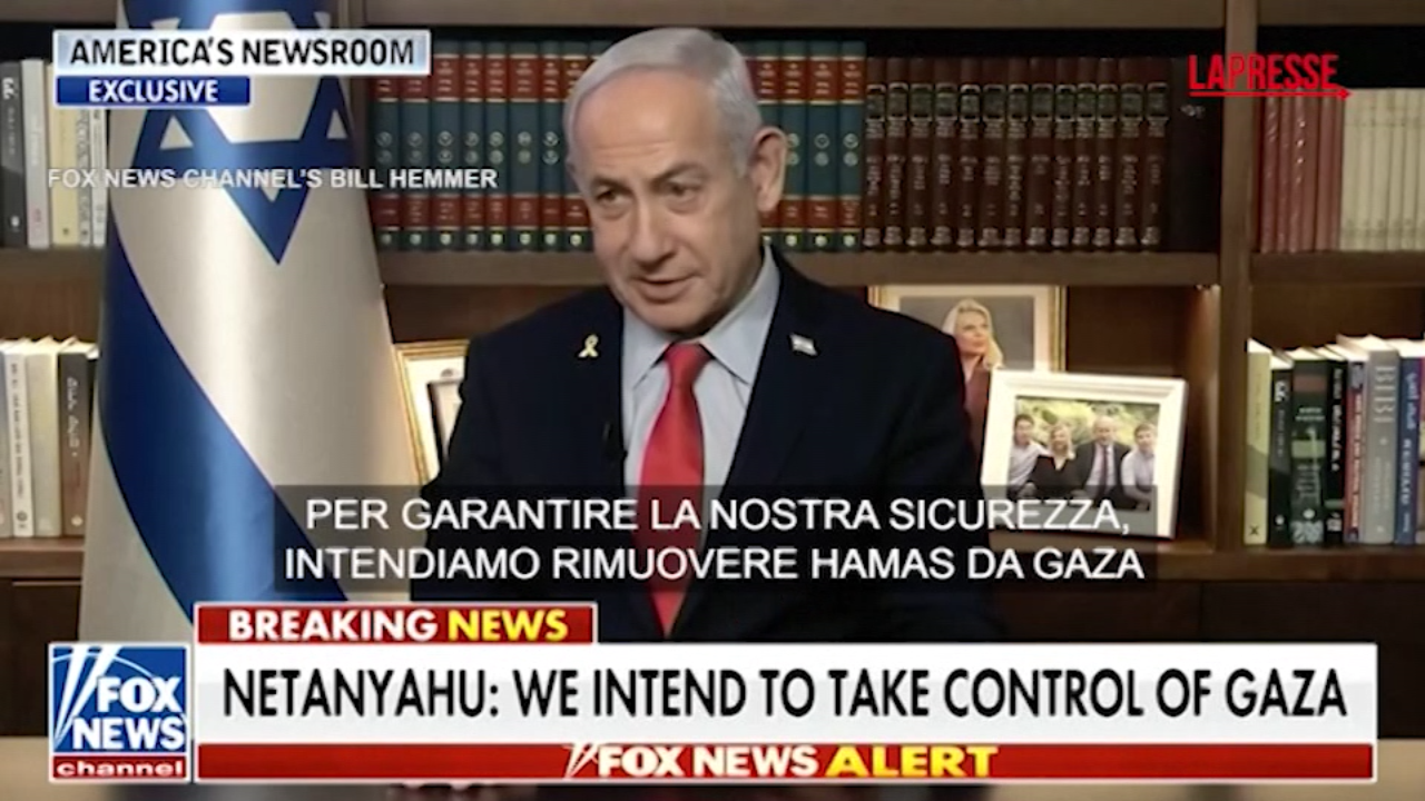 israele netanyahu non vogliamo governare gaza ma rimuovere hamas e passarla a un governo civile
