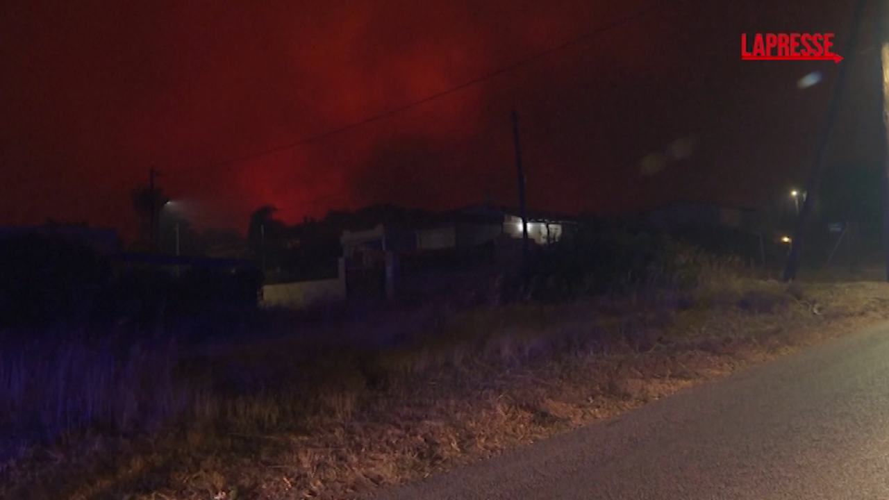 Grecia, incendi sulle colline di Atene: una vittima e centinaia di sfollati Grecia, incendi sulle colline di Atene: una vittima e centinaia di sfollati