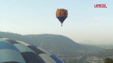 Ecuador, a Quito mongolfiere multicolore per il World Balloon Festival