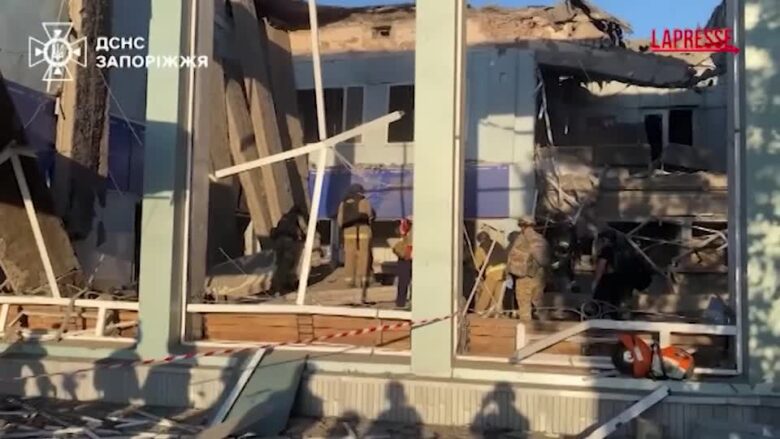 Ucraina, attacco russo su Zaporizhzhia: diversi feriti
