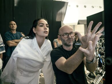 BTS Pirelli Calendar -dal backstage del Calendario Pirelli 2026 di Sølve Sundsbø, foto di Alessandro Scotti