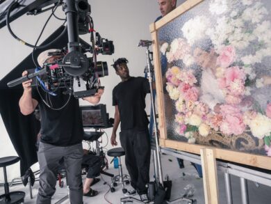 BTS Pirelli Calendar -dal backstage del Calendario Pirelli 2026 di Sølve Sundsbø, foto di Alessandro Scotti