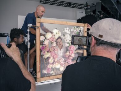 BTS Pirelli Calendar -dal backstage del Calendario Pirelli 2026 di Sølve Sundsbø, foto di Alessandro Scotti