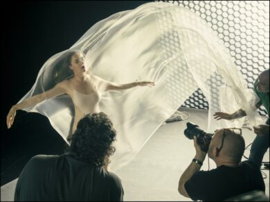 BTS Pirelli Calendar -dal backstage del Calendario Pirelli 2026 di Sølve Sundsbø, foto di Alessandro Scotti