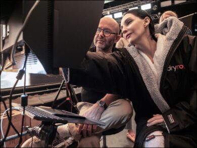 BTS Pirelli Calendar -dal backstage del Calendario Pirelli 2026 di Sølve Sundsbø, foto di Alessandro Scotti
