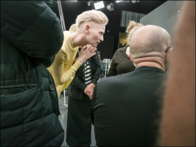 BTS Pirelli Calendar -dal backstage del Calendario Pirelli 2026 di Sølve Sundsbø, foto di Alessandro Scotti