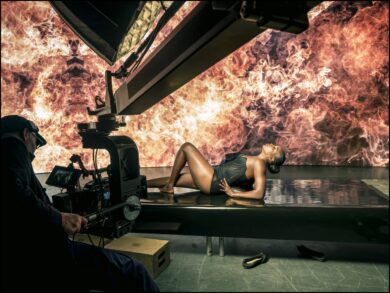 BTS Pirelli Calendar -dal backstage del Calendario Pirelli 2026 di Sølve Sundsbø, foto di Alessandro Scotti