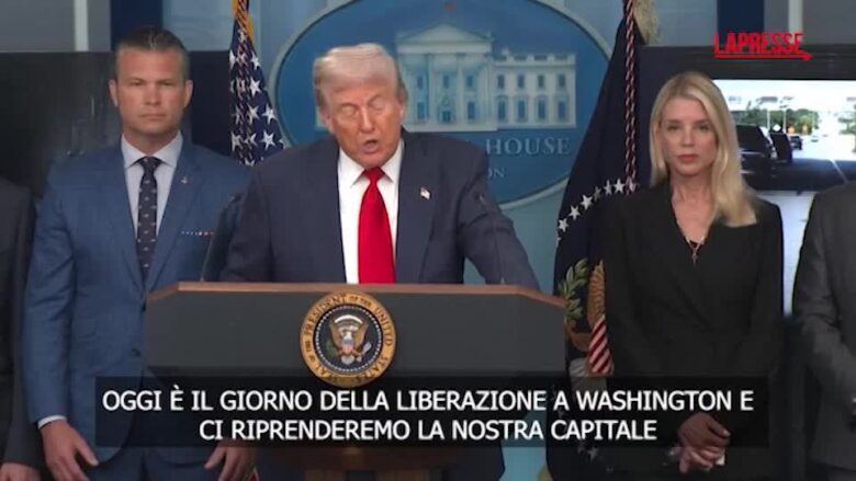 Usa, Trump: "Oggi è il giorno della liberazione a Washington, ci riprenderemo la nostra Capitale"