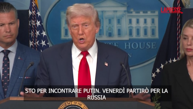 Ucraina, la  'gaffe' di Trump: "Venerdì andrò in Russia a vedere Putin"
