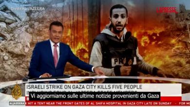 Gaza, Al Jazeera annuncia l'uccisione di Anas al Sharif e altri tre suoi giornalisti