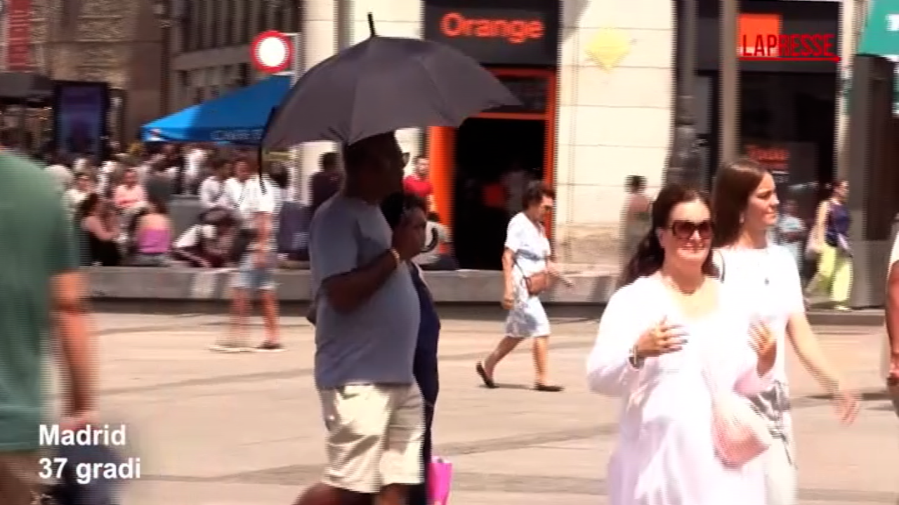 Europa nella morsa del caldo: da Madrid a Belgrado temperature record Europa nella morsa del caldo: da Madrid a Belgrado temperature record