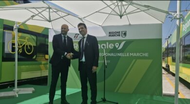 Marche, presentati i 5 nuovi treni Regionale