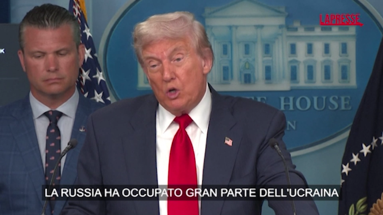 Trump: "La Russia ha occupato gran parte dell Trump: "La Russia ha occupato gran parte dell