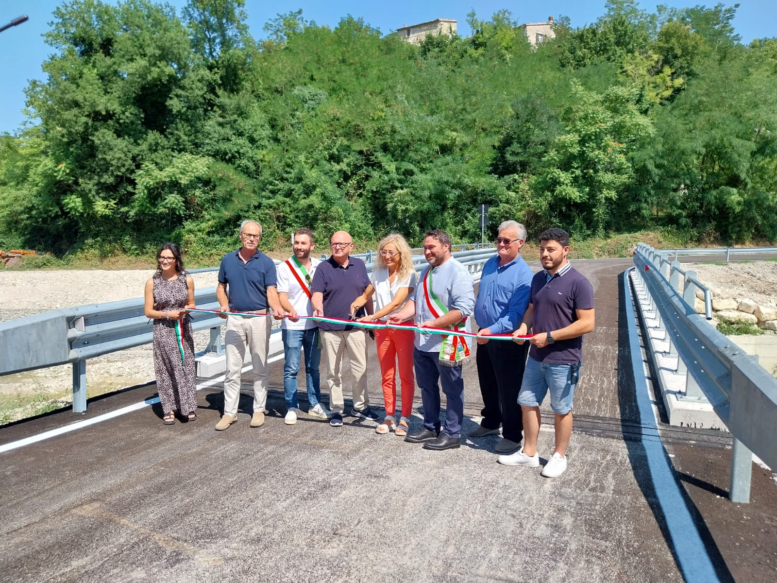 Marche, alluvione 2022: consegnato ponte di Frontone (Urbino)