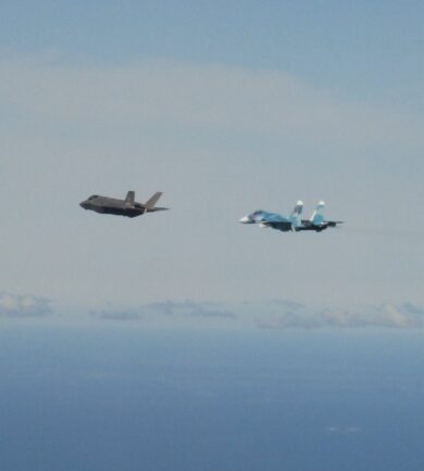 Caccia F-35 italiani intercettano jet russi sull’Estonia