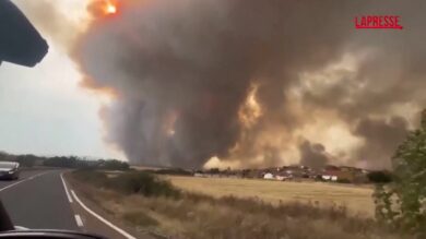 Incendi in Spagna, migliaia di persone evacuate