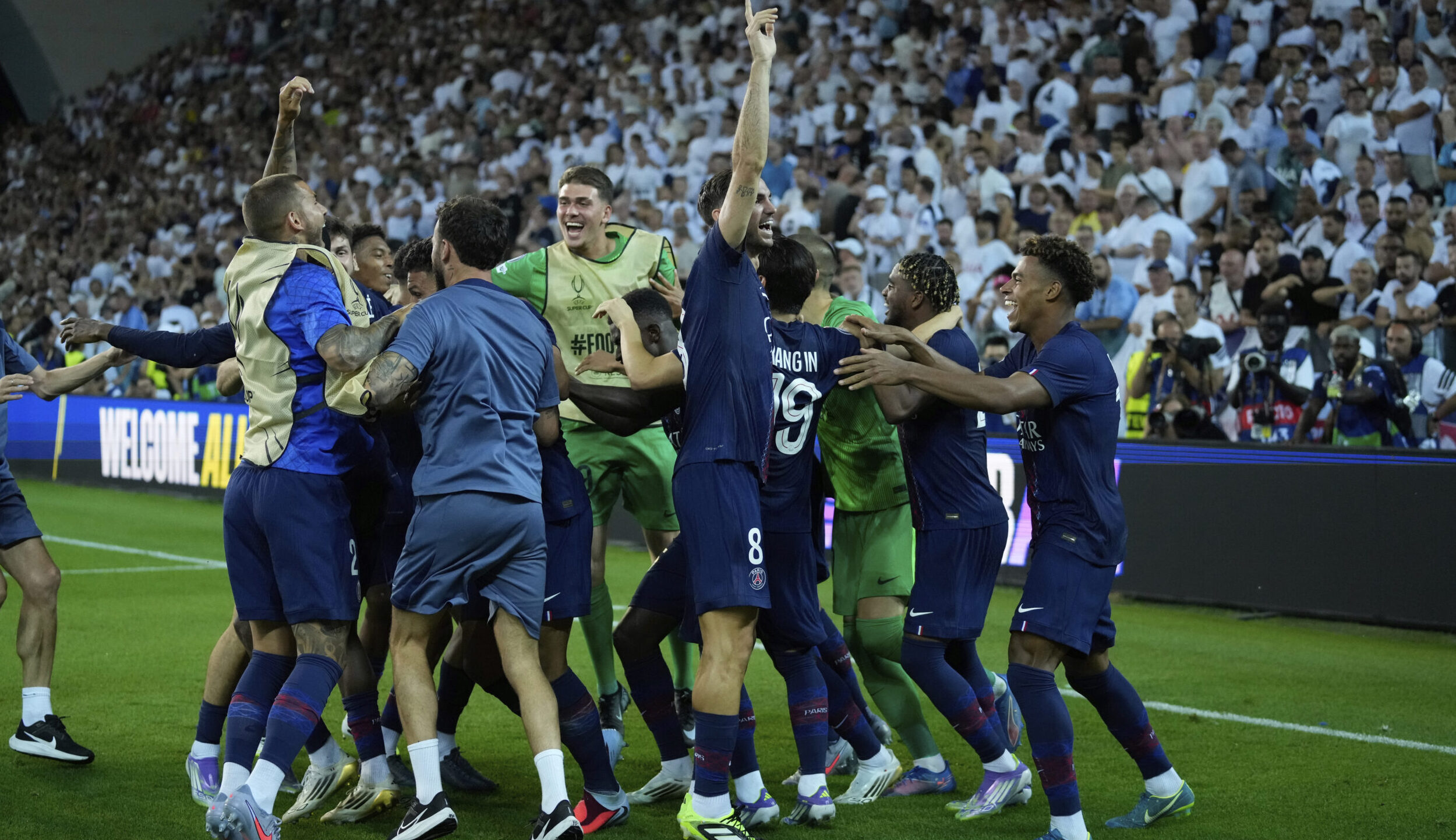 Supercoppa europea 2025, il trofeo va al Psg: Tottenham battuto ai rigori
