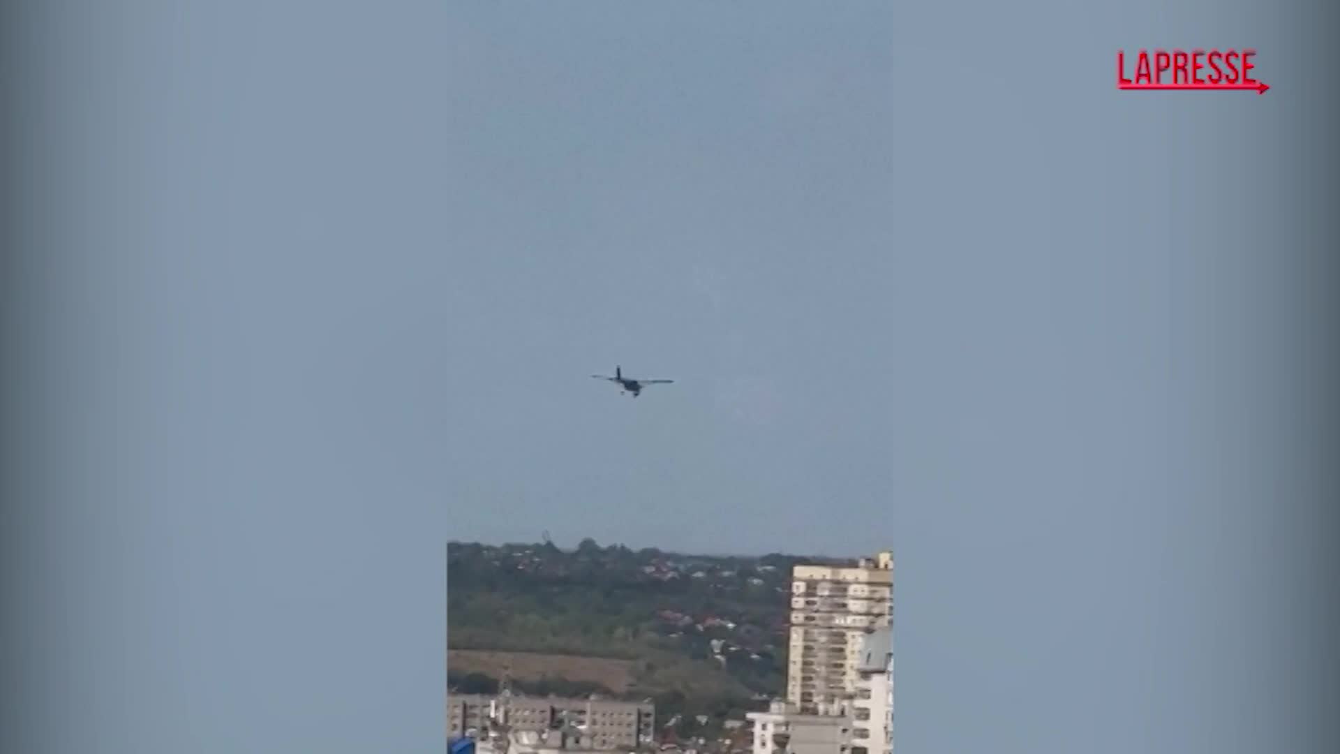Russia, droni ucraini colpiscono Rostov: le immagini dell’attacco
