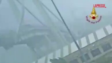 Ponte Morandi, il ricordo della tragedia in un video dei Vigili del Fuoco