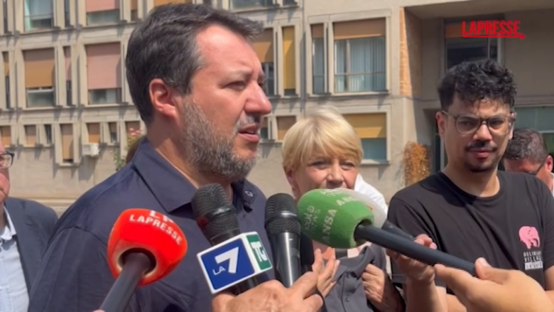 Salvini a Rebibbia: “Ho visto Alemanno tonico e determinato. Chi sbaglia paga ma con dignità”