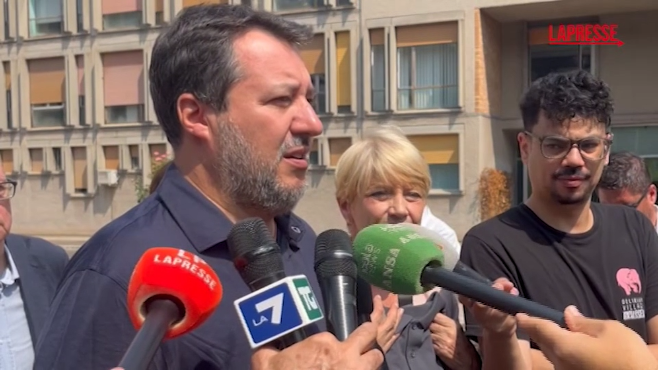 salvini a rebibbia ho visto alemanno tonico e determinato chi sbaglia paga ma con dignit224