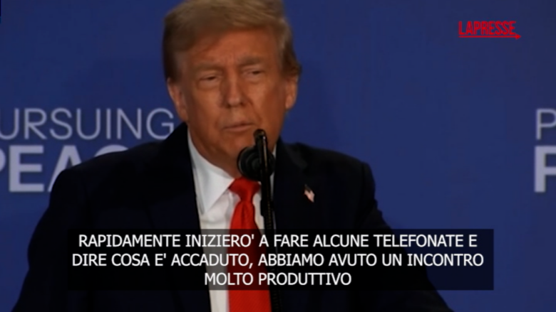 Trump in conferenza stampa: "Farò delle chiamate, trovato accordo su molti punti"