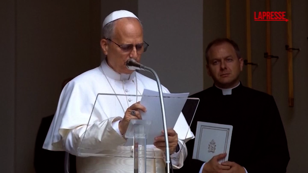 papa leone xiv preghiamo perch233 gli sforzi per far cessare le guerre vadano a buon fine