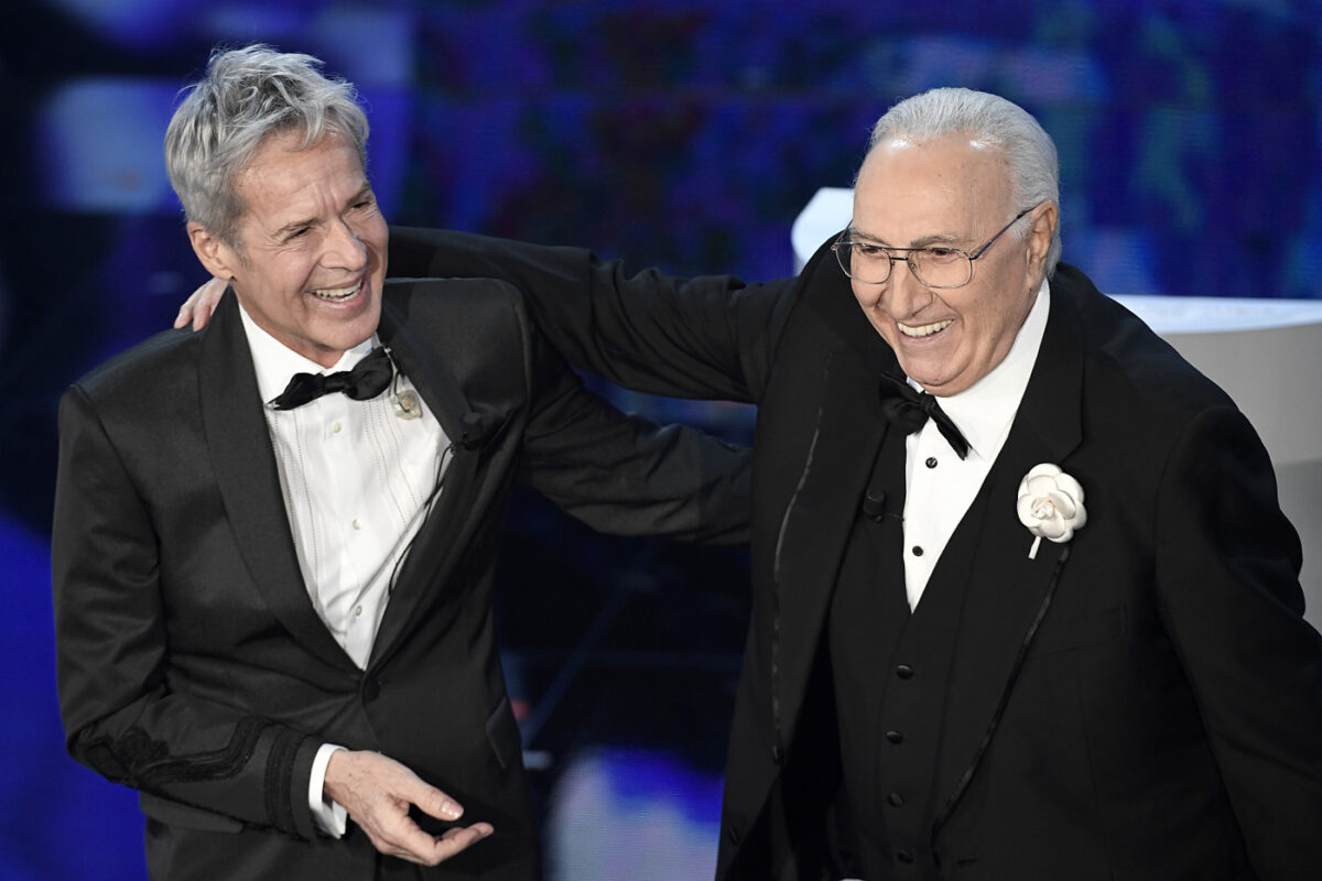 Pippo Baudo, il ricordo di Benigni e l’ironia di Grillo