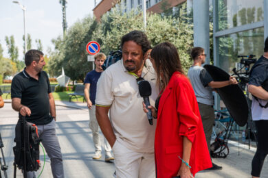 Camera Ardente Pippo Baudo al Campus Biomedico di Roma