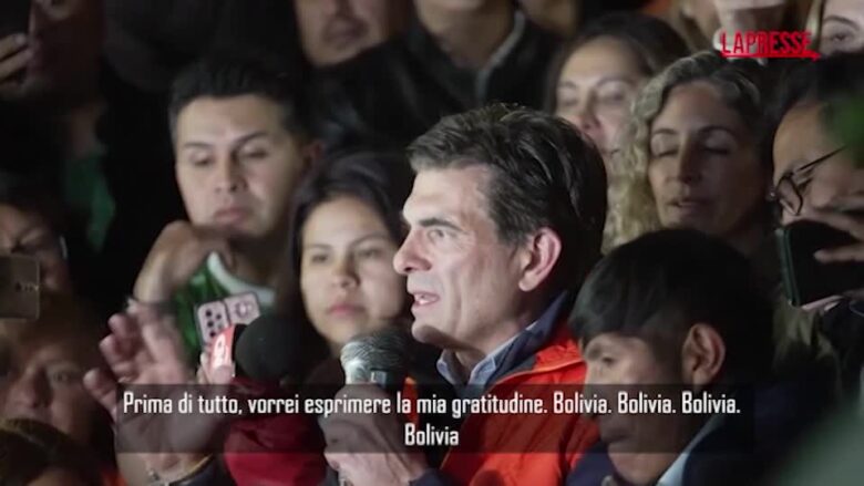 Elezioni in Bolivia, Paz: "Congratulazioni al popolo, risultato è segno di cambiamento"
