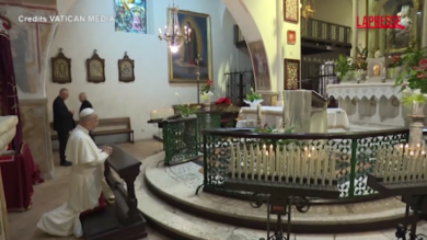 Papa Leone XIV visita il Santuario della Madonna delle Grazie nella diocesi di Palestrina